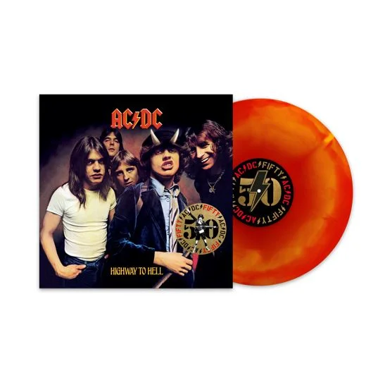AC/DC - Highway To Hell (Hellfire Orange Marble Vinyl) (Highway To Hell (Hellfire Orange Marble Vinyl))