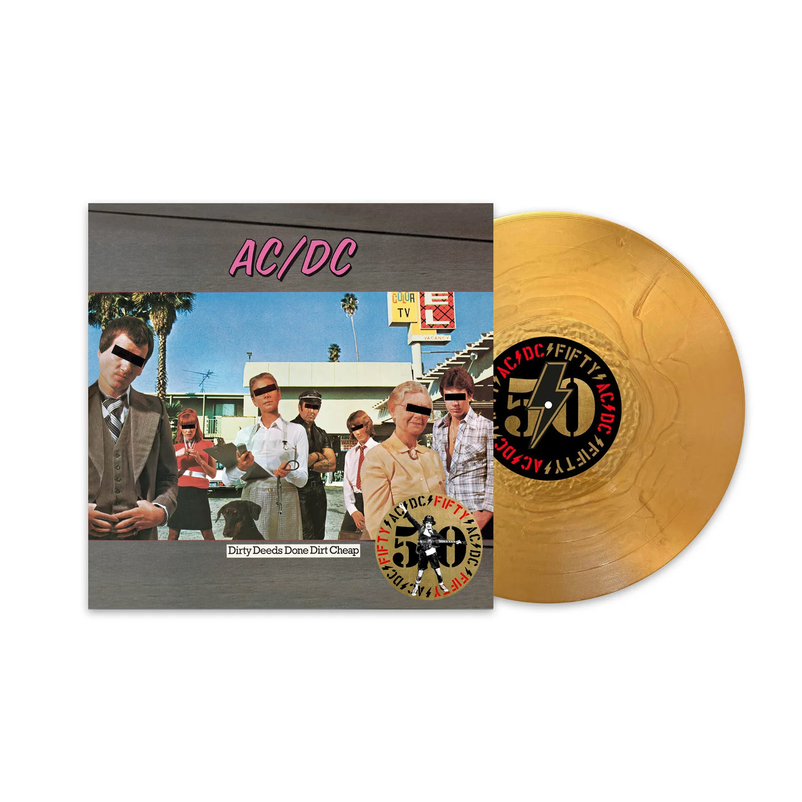 AC/DC - Dirty Deeds Done Dirt Cheap (50th Anniversary Gold Vinyl) (Dirty Deeds Done Dirt Cheap (50th Anniversary Gold Vinyl))