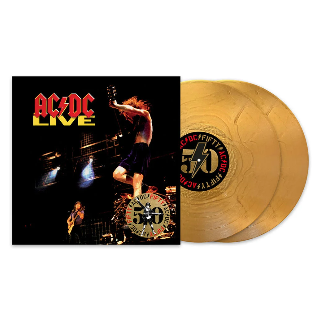 AC/DC - Live (50th Anniversary Gold Vinyl) (Live (50th Anniversary Gold Vinyl))