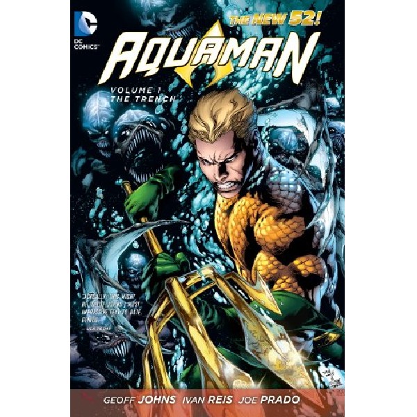 DC Comics - Grafiskā Novele - Aquaman HC Vol 01 The Trench (Graphic novel - Aquaman HC Vol 01 The Trench)