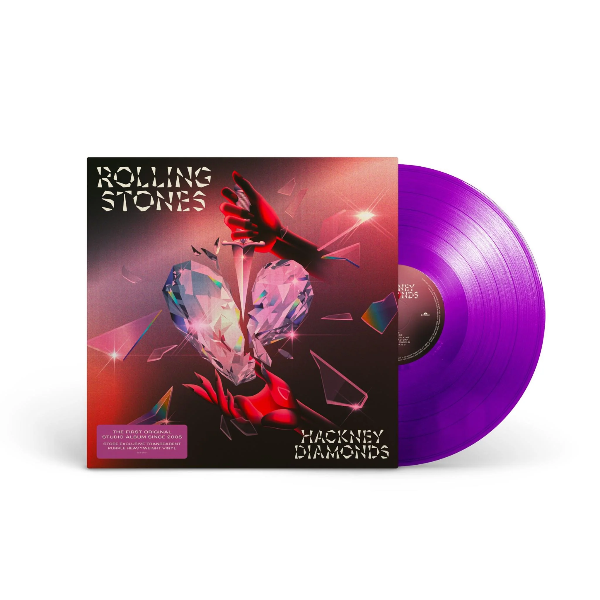 The Rolling Stones - Hackney Diamonds (Transparent Purple Vinyl)