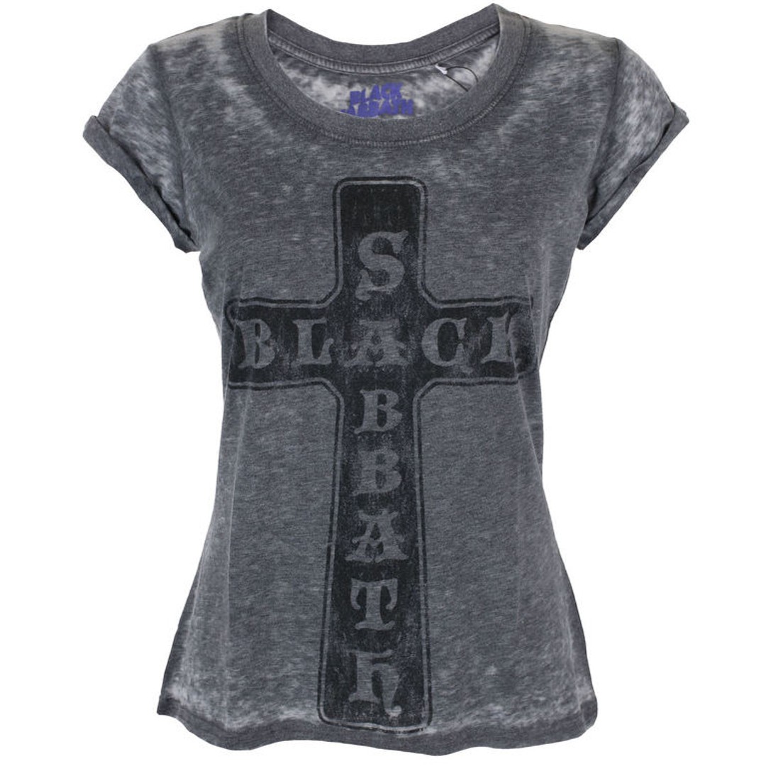 Black Sabbath - Sieviešu T-krekls Vintage Cross