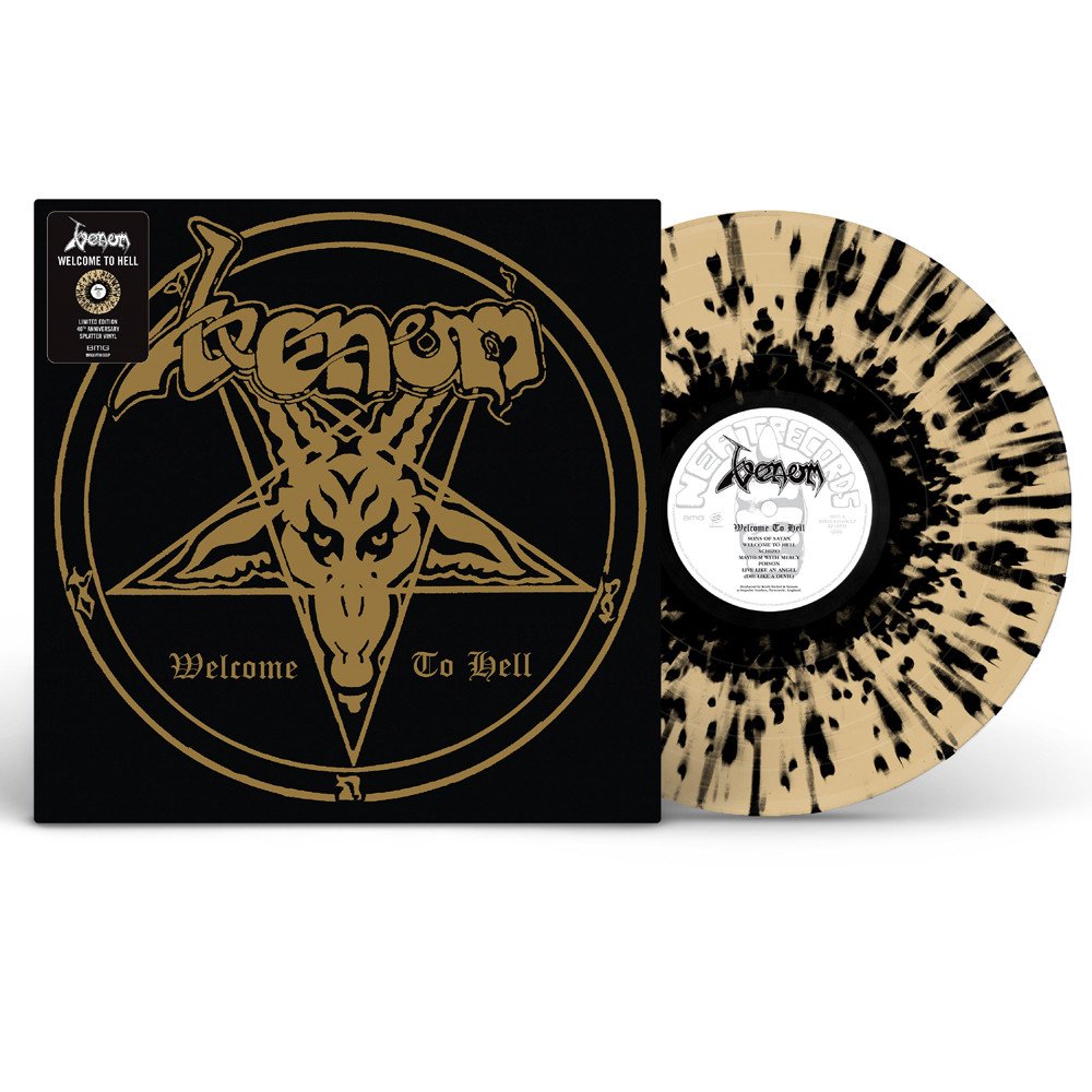 Venom - Welcome To Hell (40th Anniversary) (Splatter Vinyl)