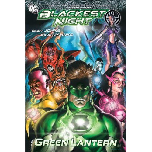 DC Comics - Grafiskā Novele - Blackest Night: Green Lantern (Graphic novel - Blackest Night: Green Lantern)