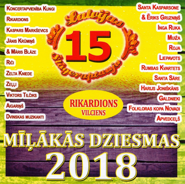 Various - Latvijas Šlāgeraptauja - Mīļākās Dziesmas 2018 #15