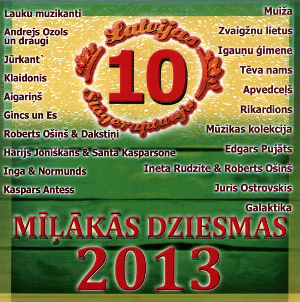 Various - Latvijas Šlāgeraptauja - Mīļākās Dziesmas 2013 #10