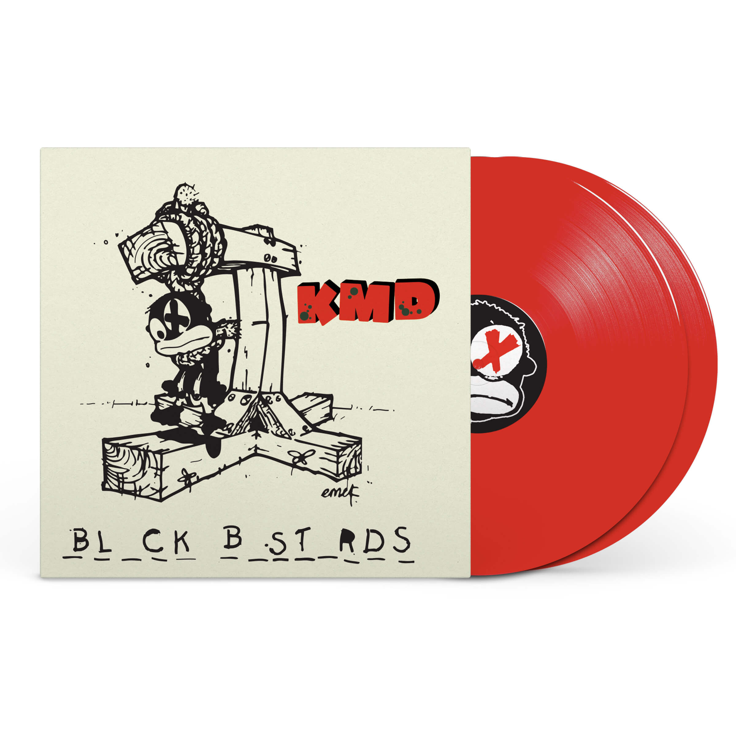 KMD - Black Bastards (Red Vinyl)(RSD 2023)