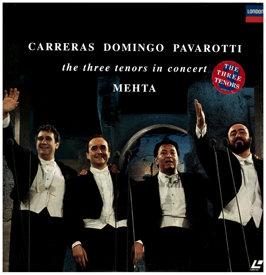José Carreras/Placido Domingo/Luciano Pavarotti/Zubin Mehta - In Concert