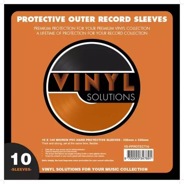 Vinyl Solutions - Plašu ārējās aizsargkabatiņas (10 gab.)