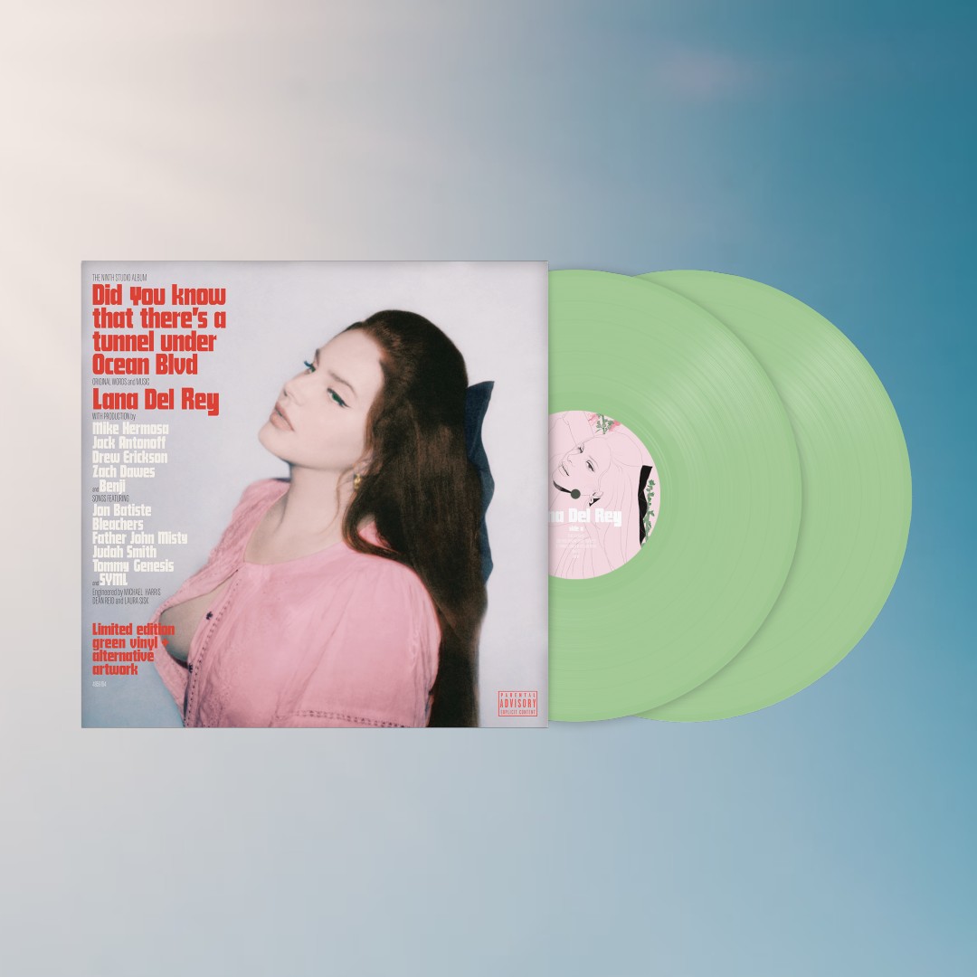 Lana Del Rey - Did You Know That There's a Tunnel Under Ocean Blvd (Indie Exclusive Green Vinyl)