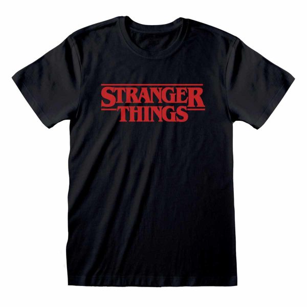 Stranger Things - Logo Black (XXL)