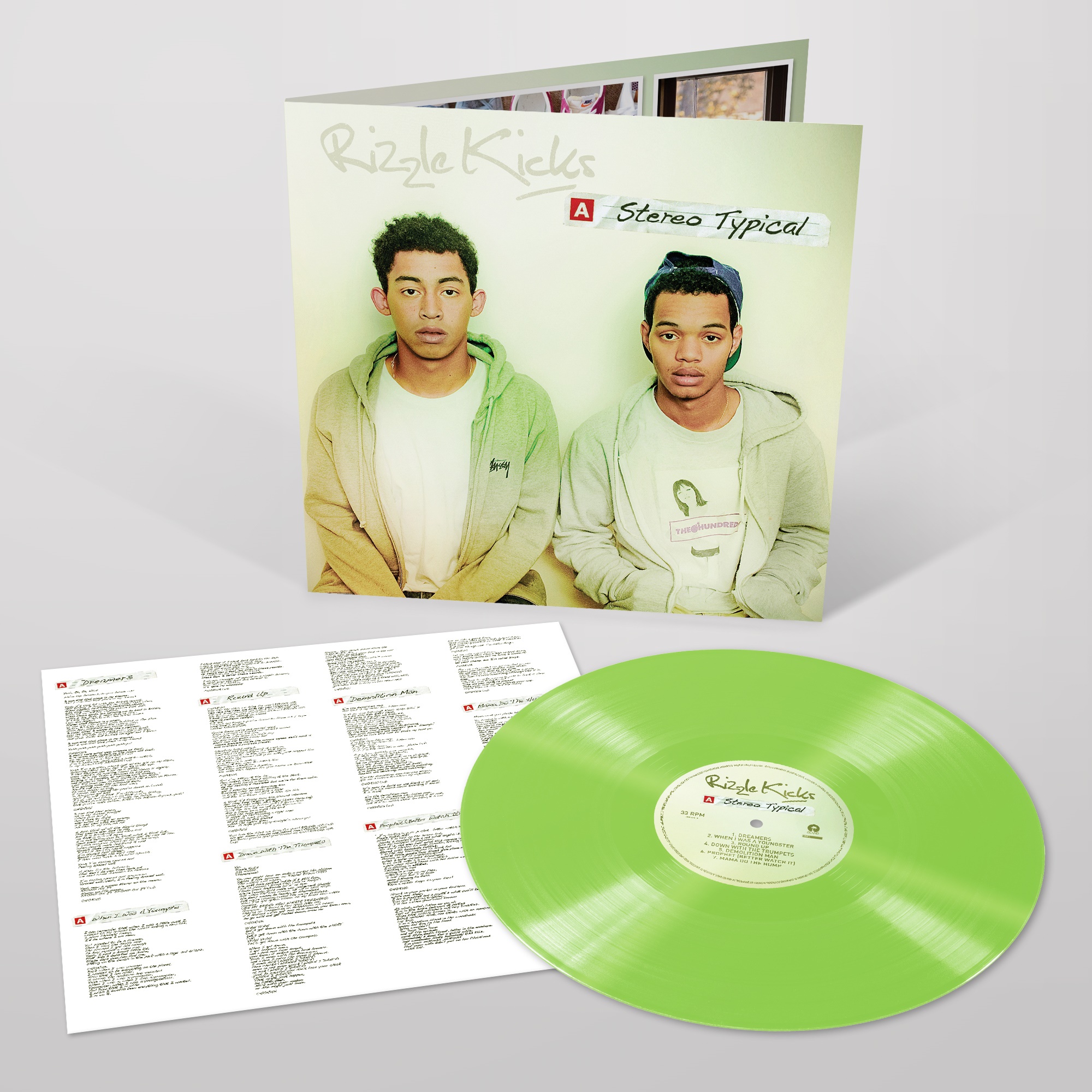 Rizzle Kicks - Stereo Typical (Green Vinyl)(RSD 2022)