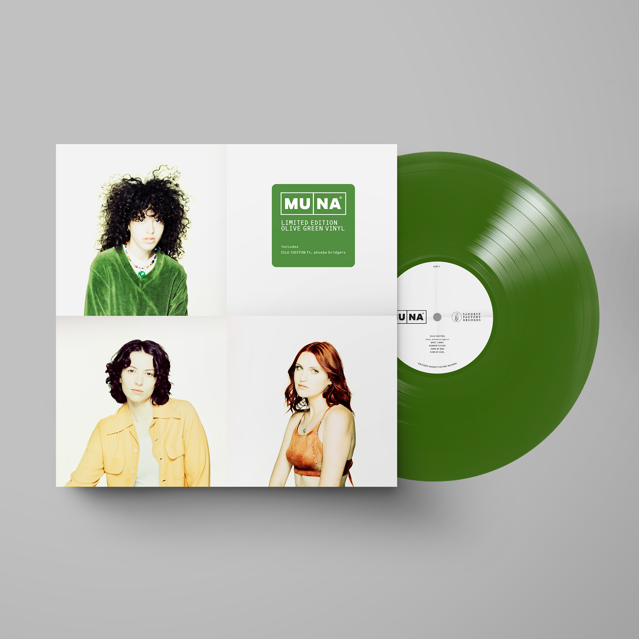 Muna - MUNA (Olive Green Vinyl)