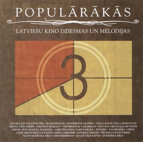 Various - Populārākās Latviešu Kino Dziesmas Un Melodijas