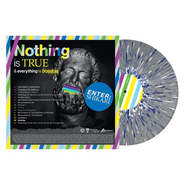 Enter Shikari - Nothing Is True & Everything Is Possible (Clear With White/Blue Splatter Vinyl)