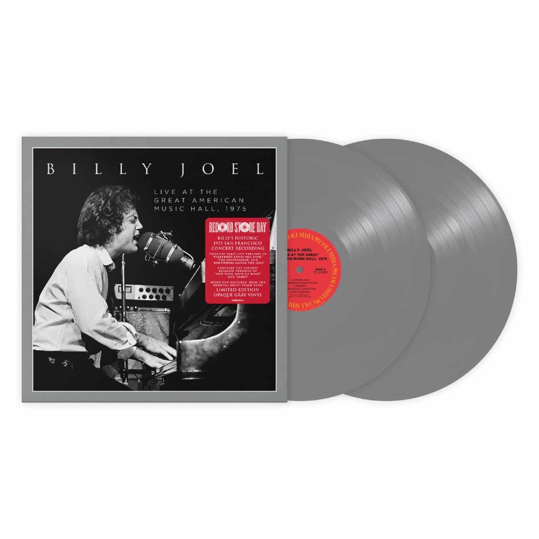 Billy Joel - Live At The Great American Music Hall - 1975 (Opaque Gray Vinyl)(RSD 2023)