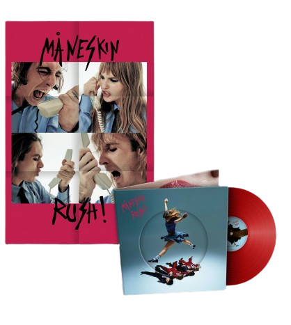 Måneskin - Rush! (Red Vinyl & Poster)