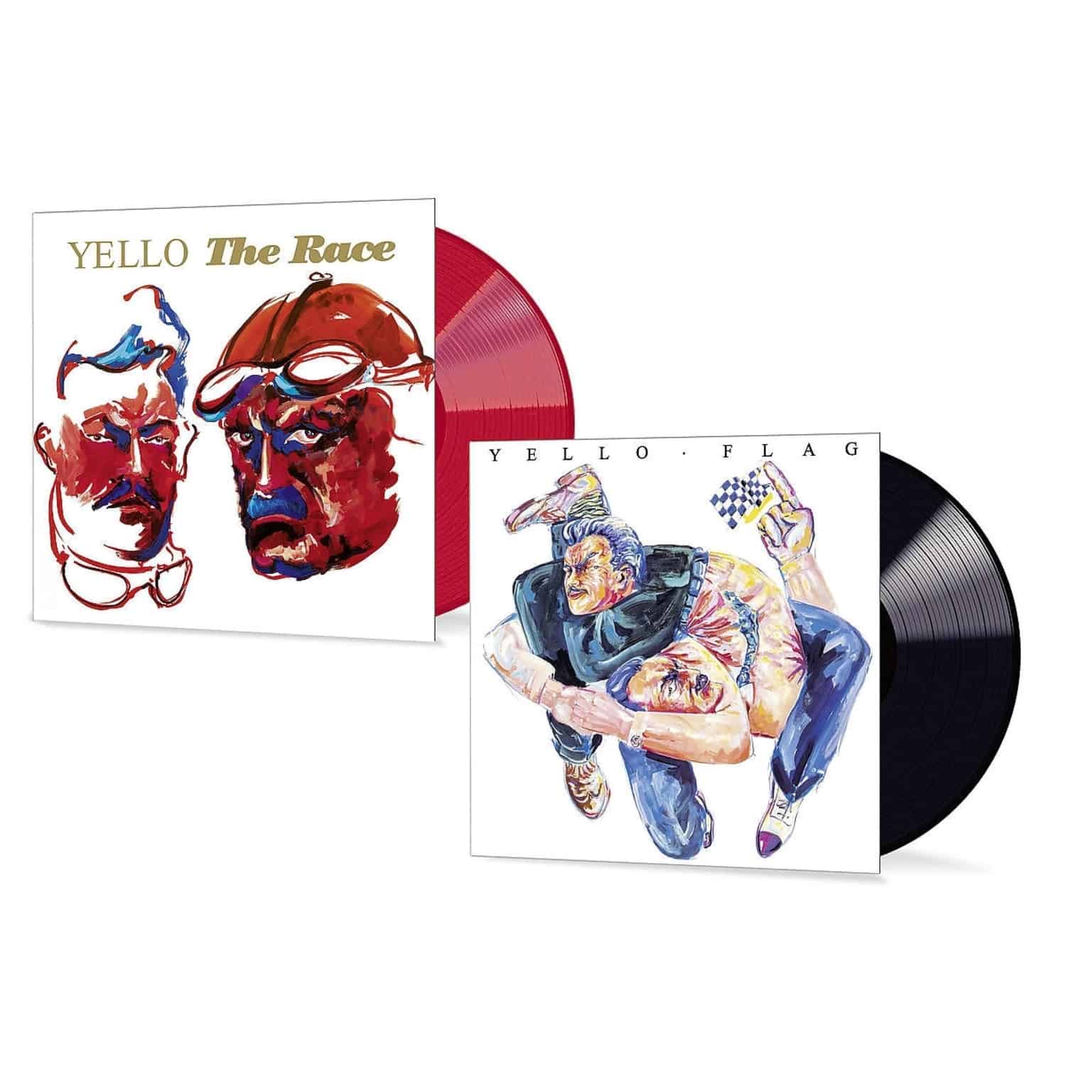 Yello - Flag / The Race (Black & Red Vinyl)