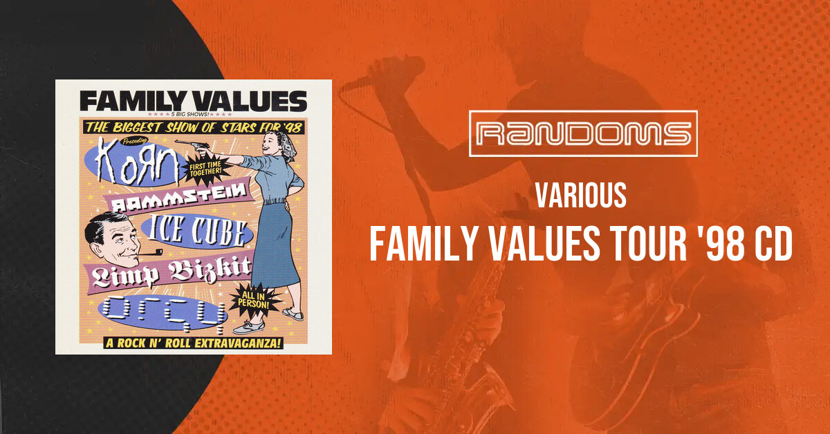 Family Values Tour '98 – Minidisc (Compilation, Stereo