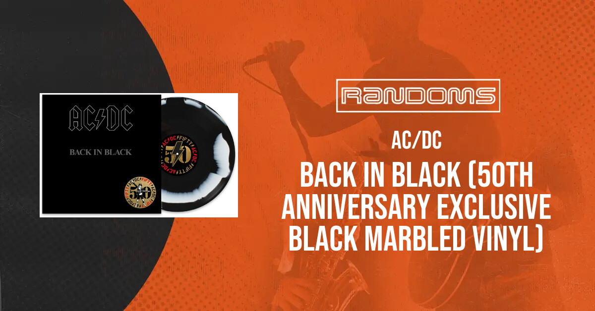 AC/DC – Back In Black Pink Marbled AC/DC - Back In Black (50th Anniversary Exclusive Black