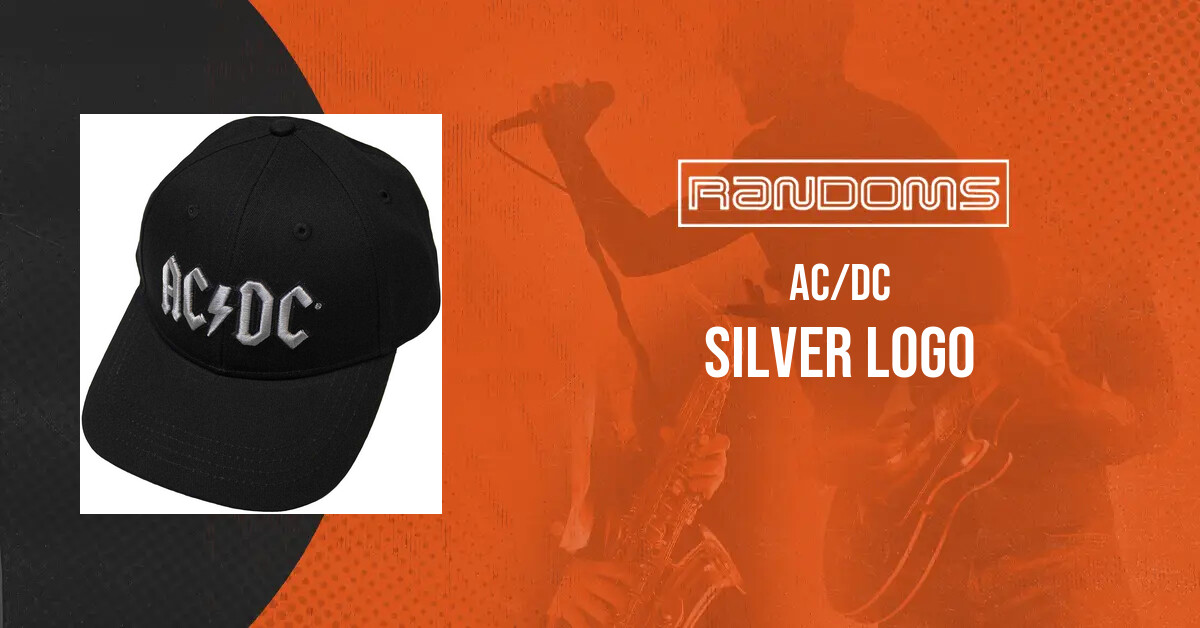 AC/DC - Silver Logo | Randoms mūzikas veikals