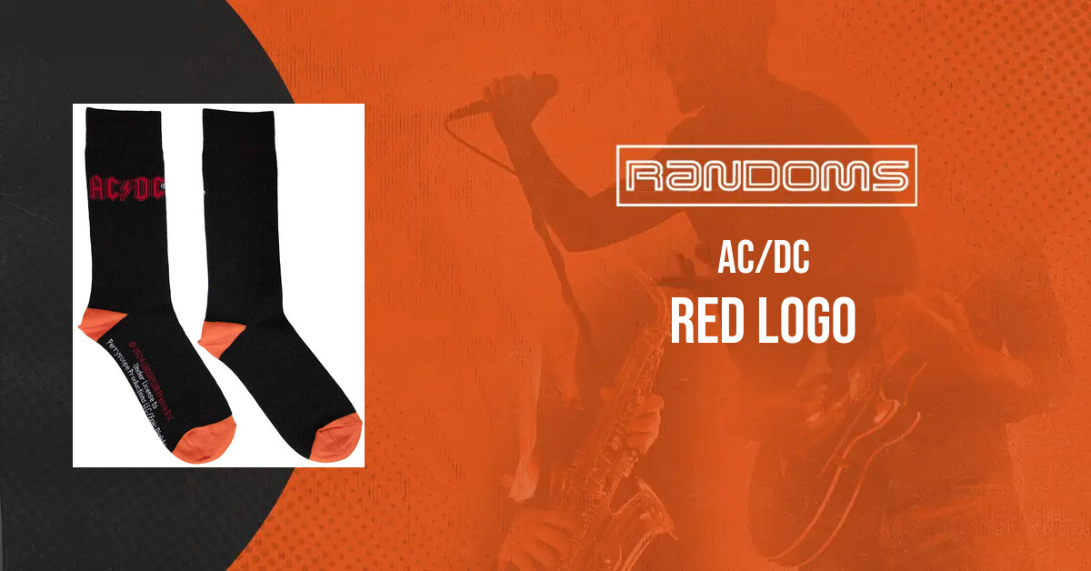 AC/DC - Red Logo | Randoms mūzikas veikals