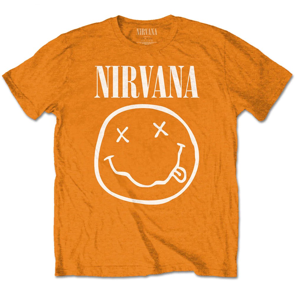 Nirvana - Smiley Orange - T-krekls bērniem
