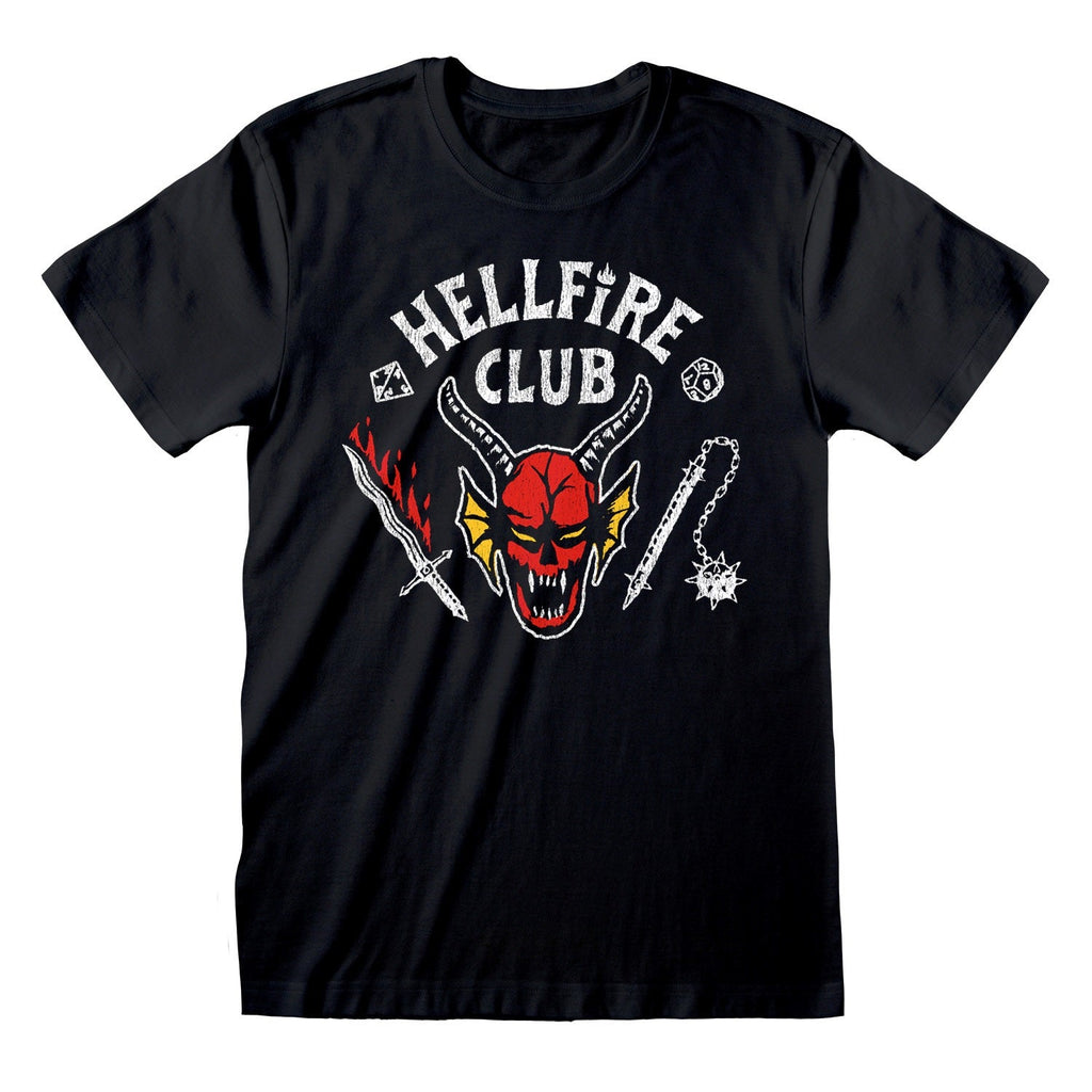 Stranger Things - Hellfire Club Logo Black