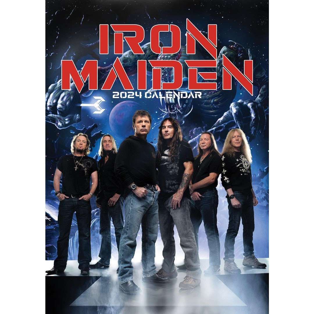 Iron Maiden - Kalendārs Iron Maiden 2024 (Unofficial)