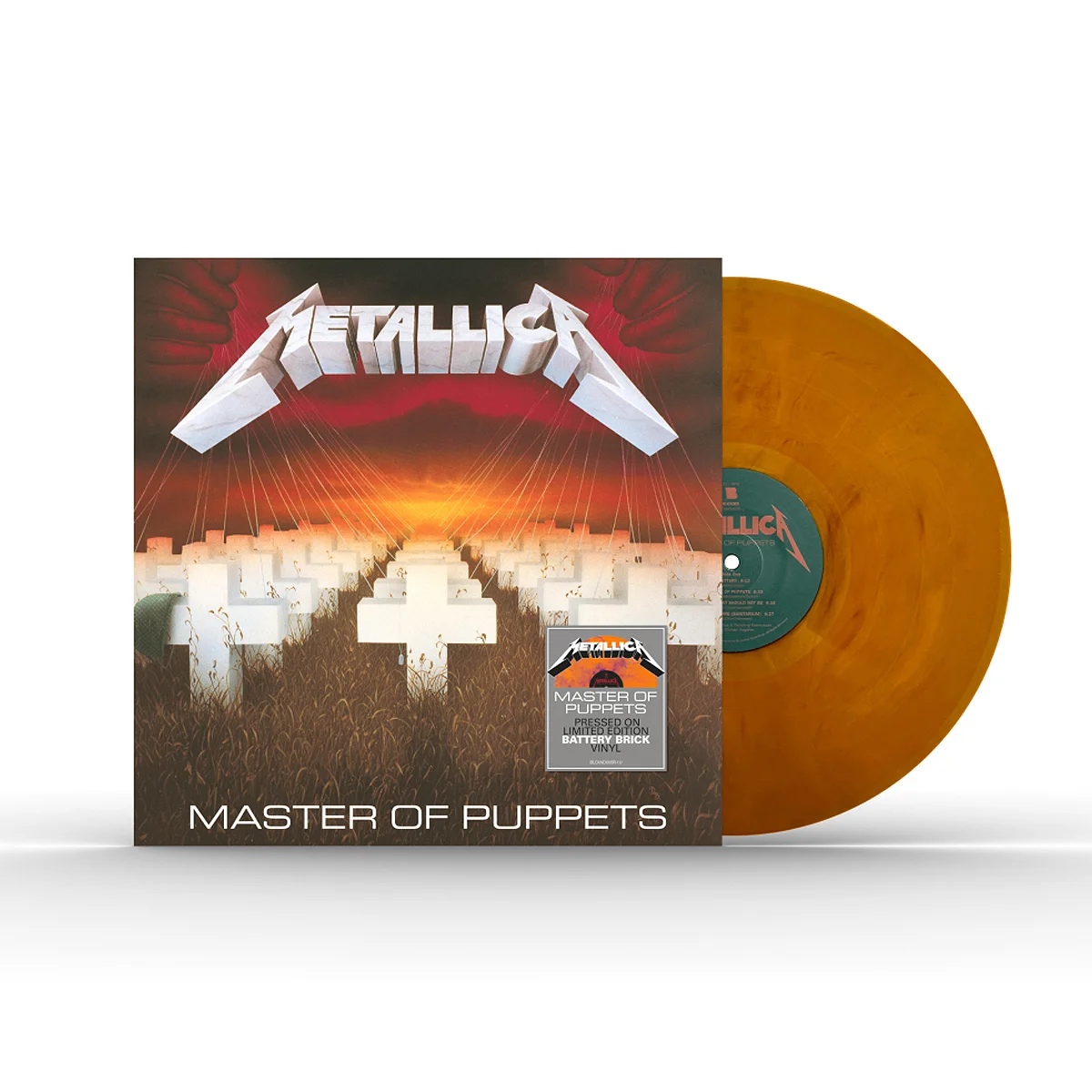 Metallica - Master of Puppets (Limited Edition Battery Brick Vinyl)