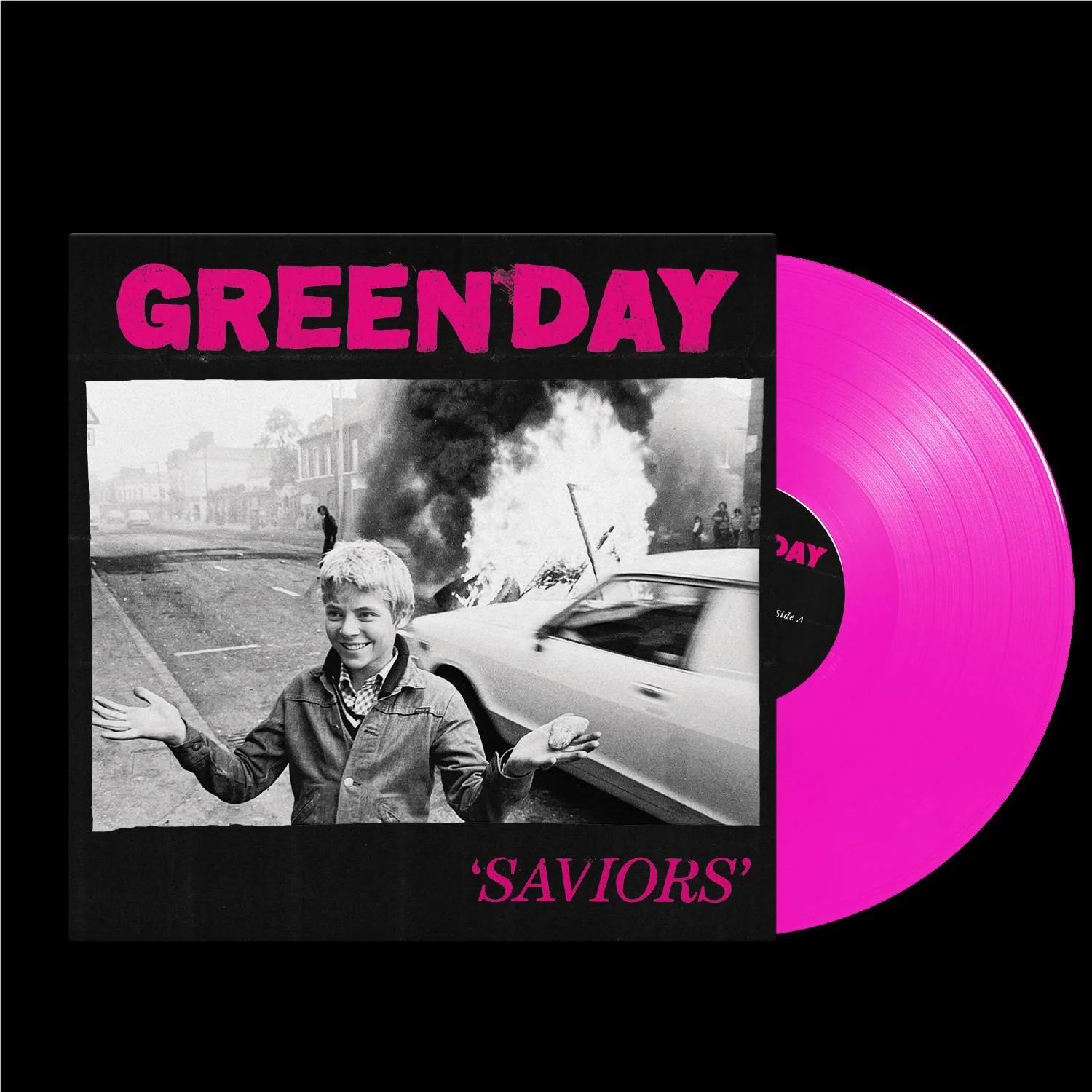 Green Day - Saviors (Neon Pink Vinyl)