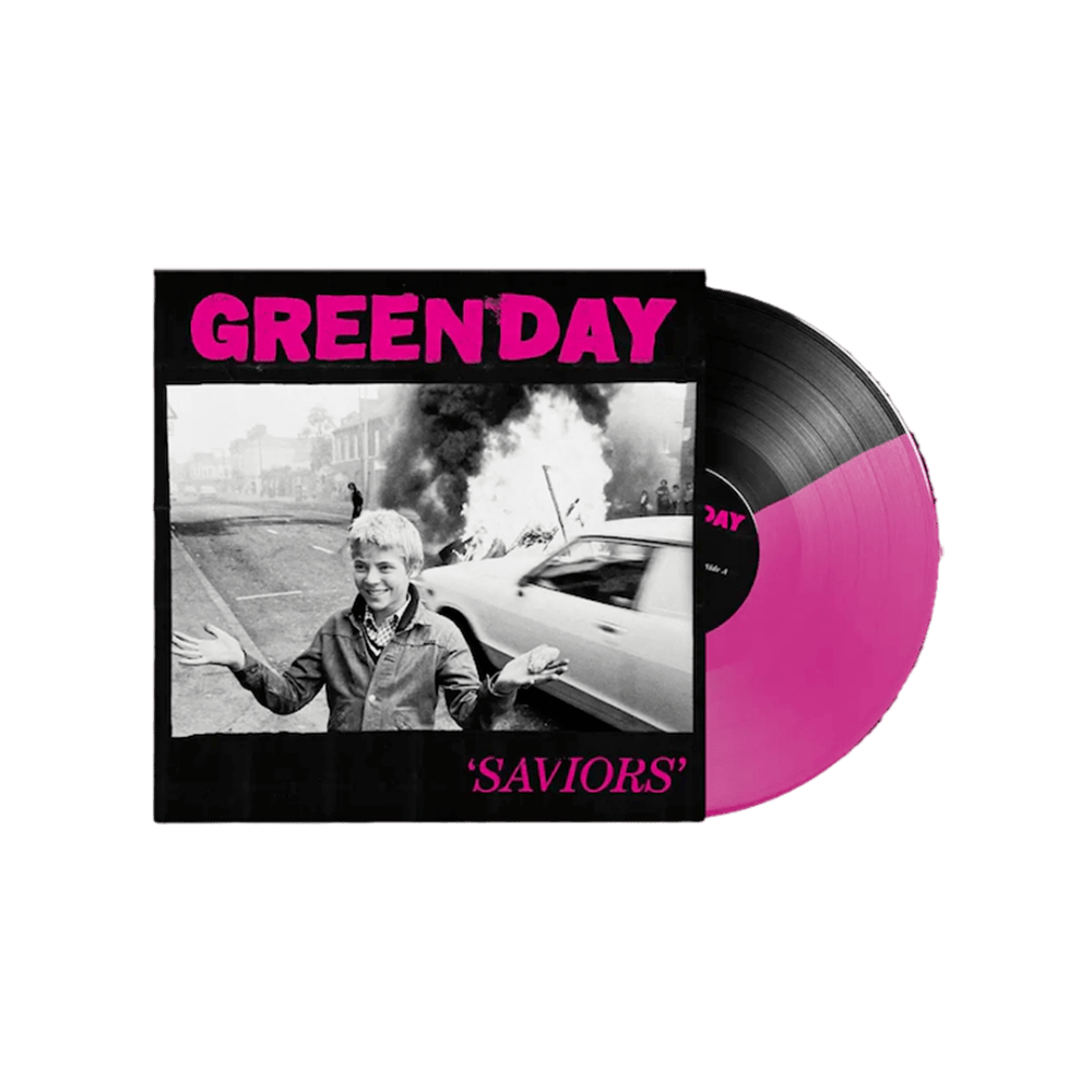 Green Day - Saviors (Pink/Black Vinyl)