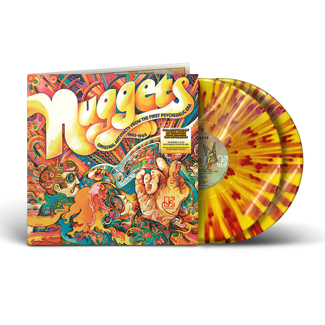 Various - Nuggets Vol. 1 (Yellow and Red Psychedelic Colour Vinyl)