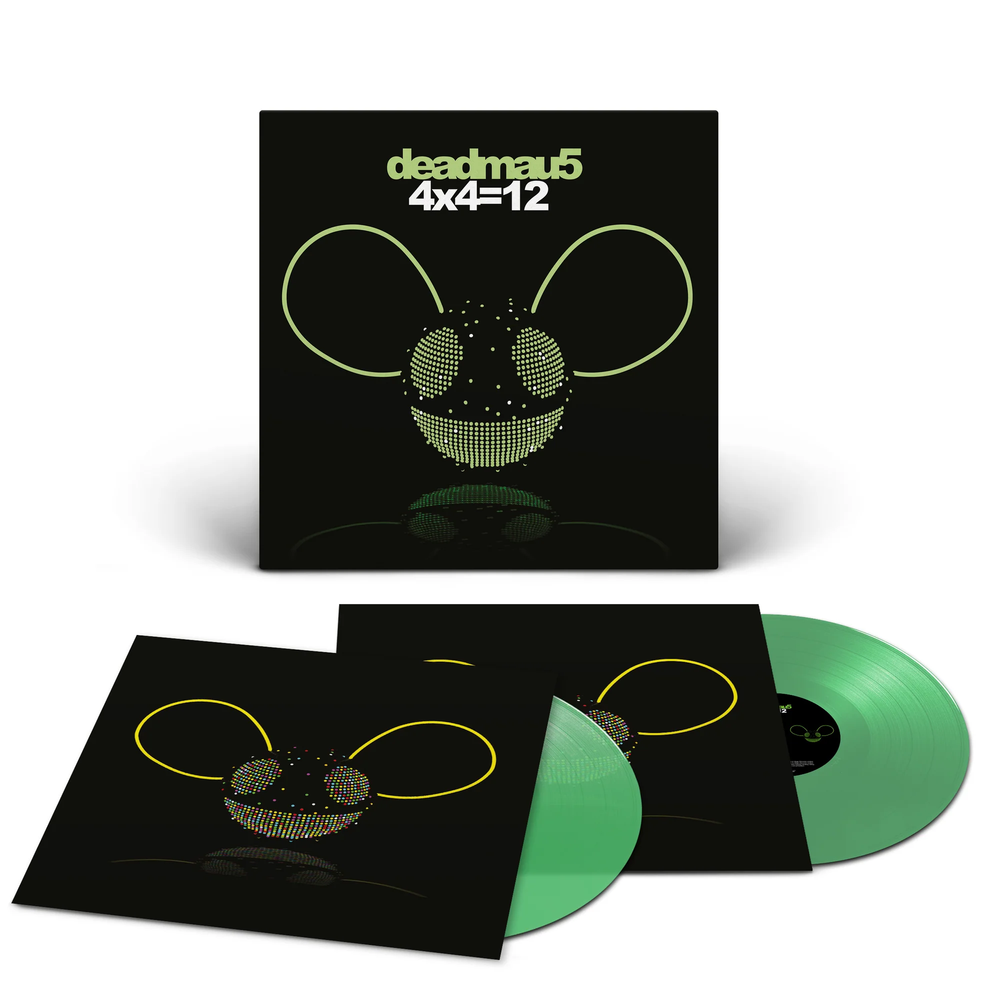 deadmau5 - 4x4=12 (Translucent Green Vinyl)