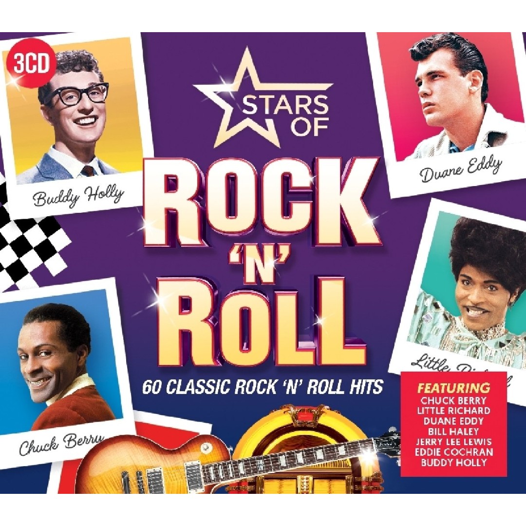 Various - Stars Of Rock 'N' Roll - 60 Essential Hits (3 CD)