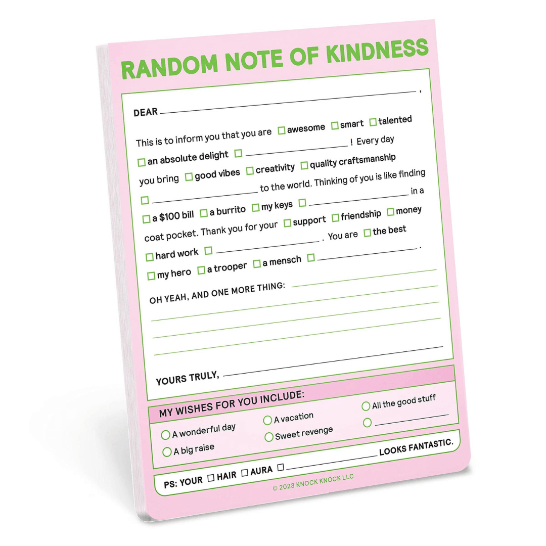 New Mags - Random Note of Kindness Nifty Note