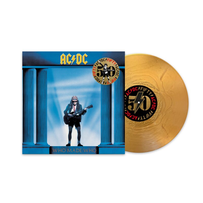 AC/DC - Who Made Who (50th Anniversary Edition Gold Vinyl)
