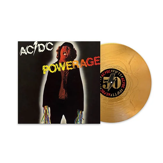 AC/DC - Powerage (50th Anniversary Gold Vinyl)