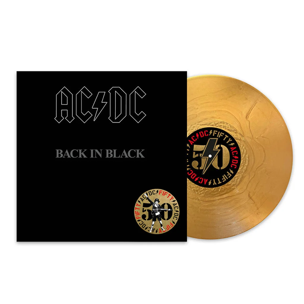 AC/DC - Back In Black (50th Anniversary Gold Vinyl)