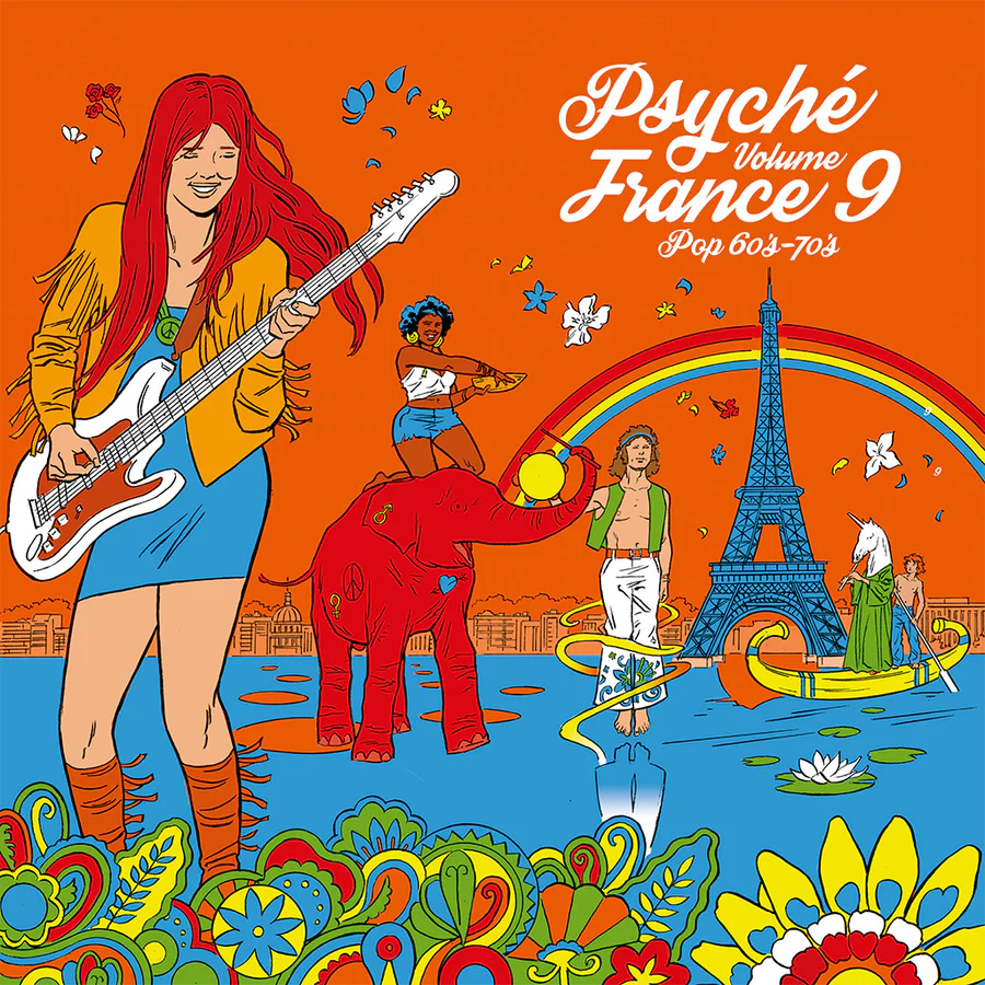 Various - Psyche France Vol. 9 (Pop 60's - 70's) (RSD 2024)