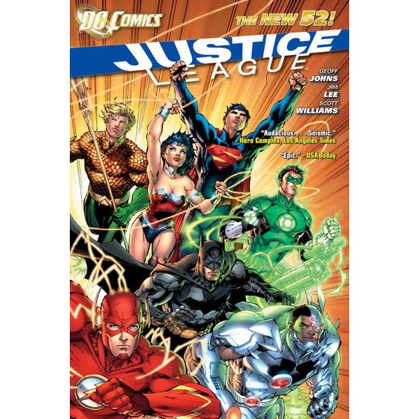 DC Comics - Grafiskā Novele - Justice League HC Vol 01 Origin