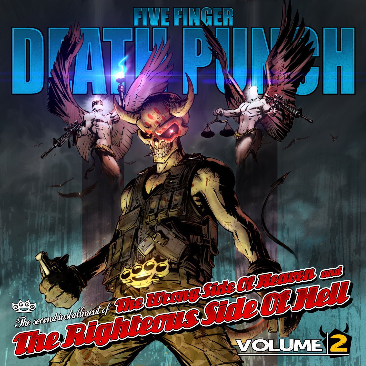 Five Finger Death Punch - The Wrong Side Of Heaven And The Righteous Side Of Hell, Volume 2 (Deluxe Edition CD+DVD)