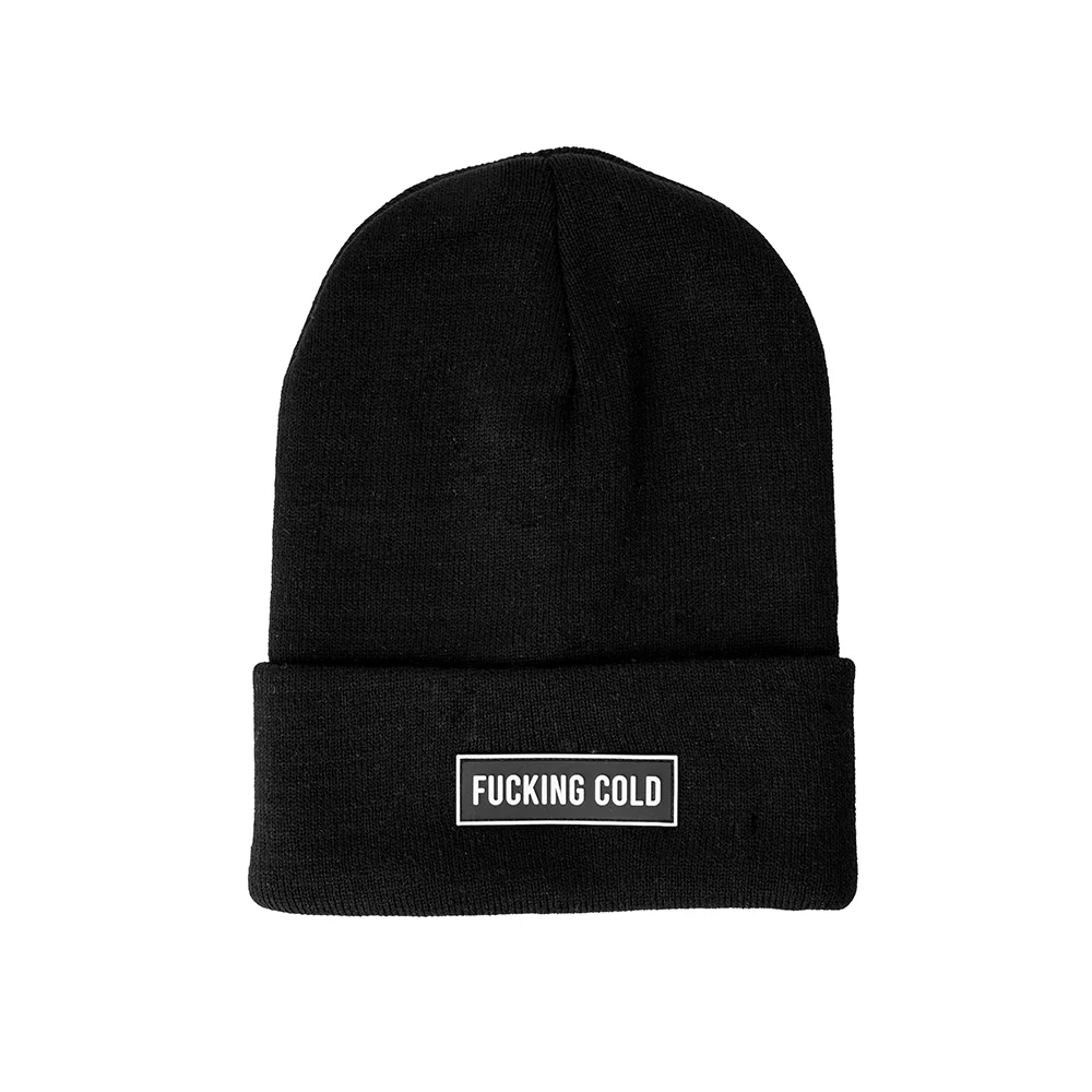 Fisura - Ziemas cepure "F*cking Cold" (Black)