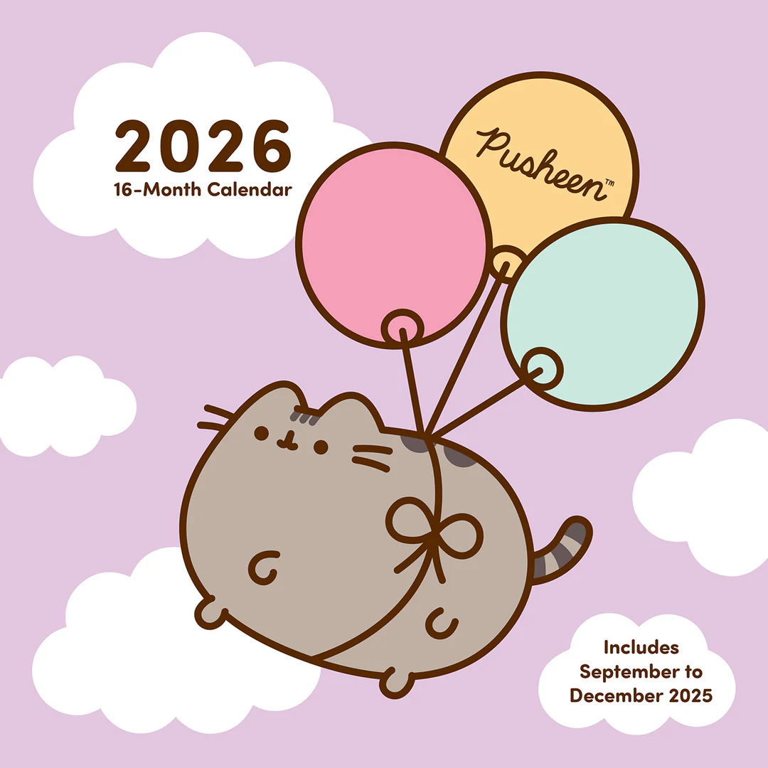 Pusheen - Calendar Pusheen 2026 (16 months)