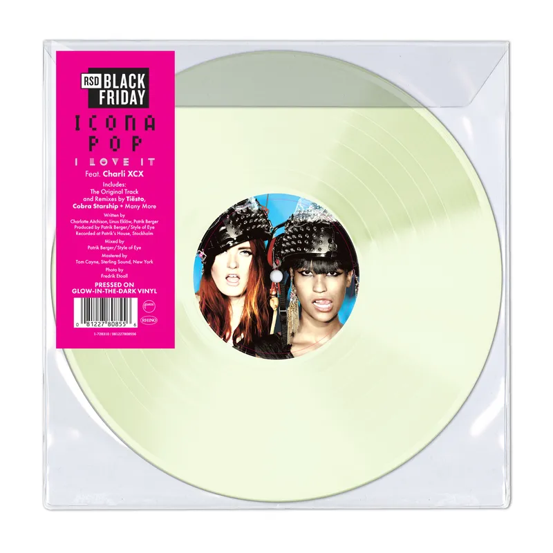 Icona Pop - I Love It (Feat. Charli XCX) (Glow In The Dark Vinyl) (RSD BF 2025)