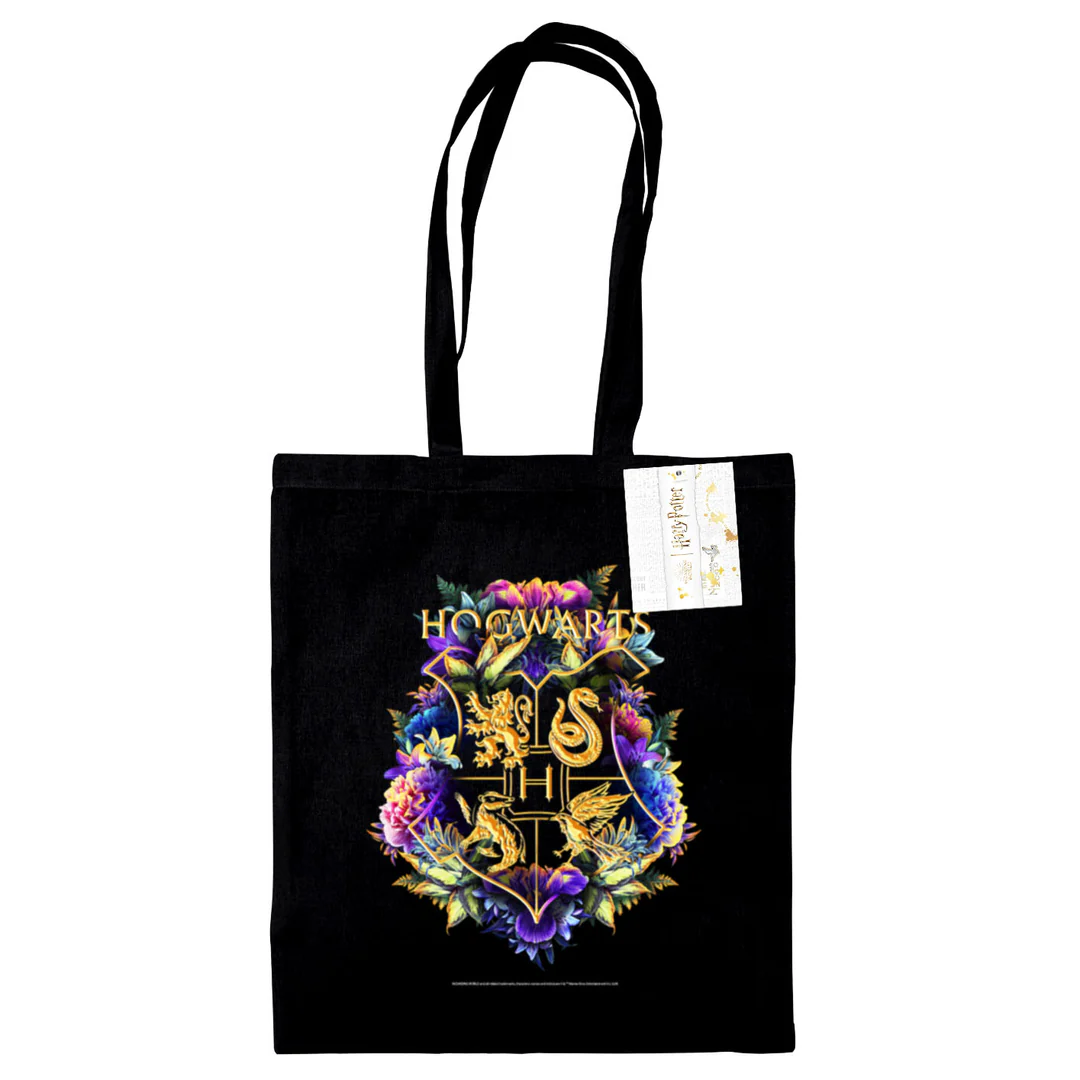 Harry Potter - Hogwarts Crest Watercolour Tote Bag