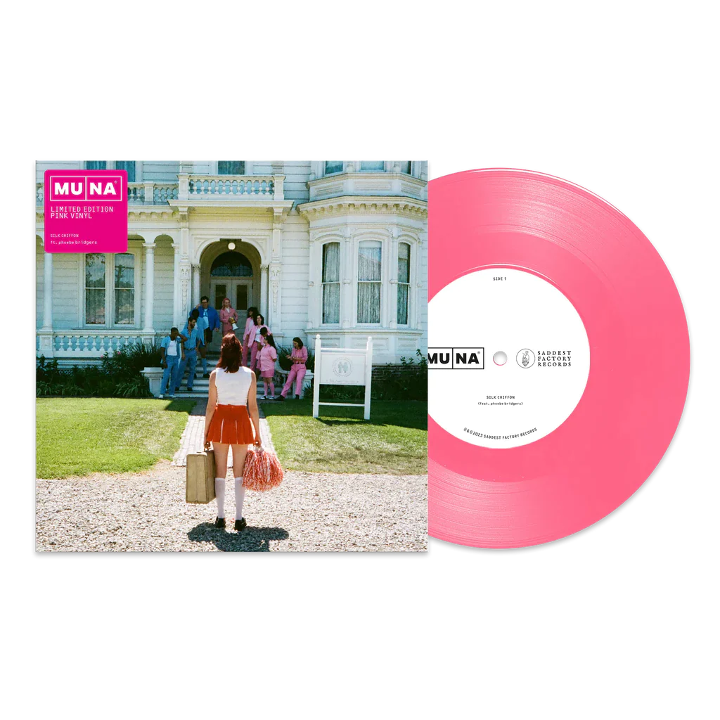 Muna - Silk Chiffon (7'' Pink Vinyl)