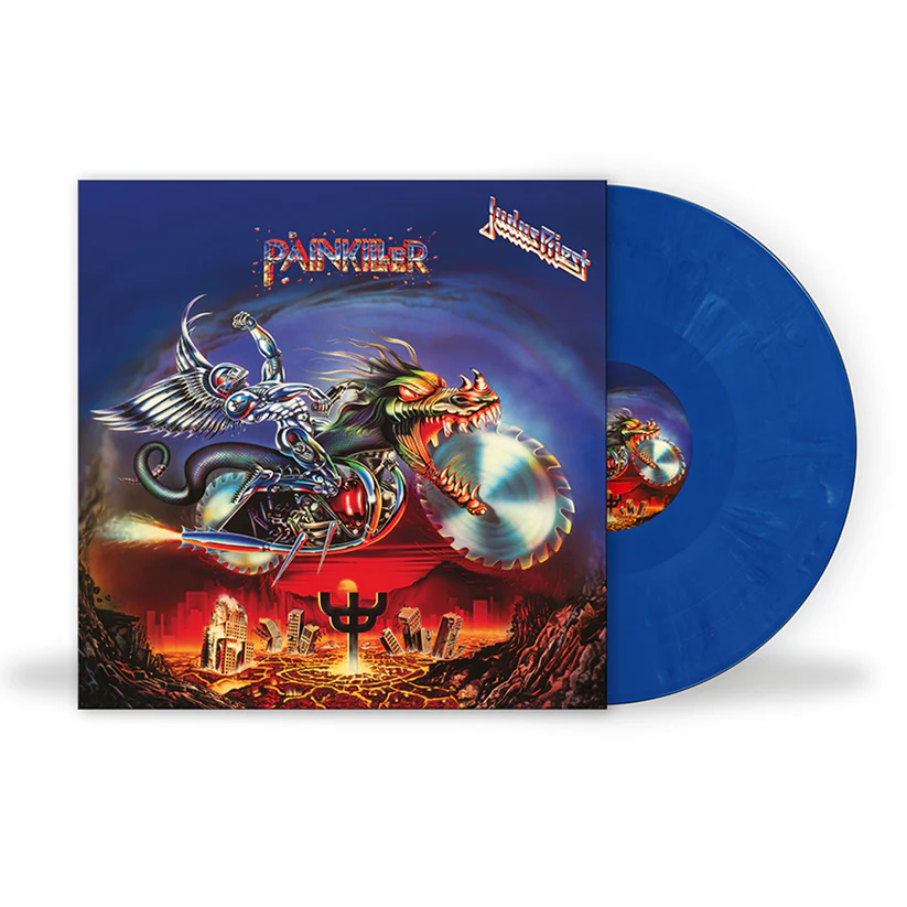 Judas Priest - Painkiller (Blue & White Marble) (National Album Day 2025)