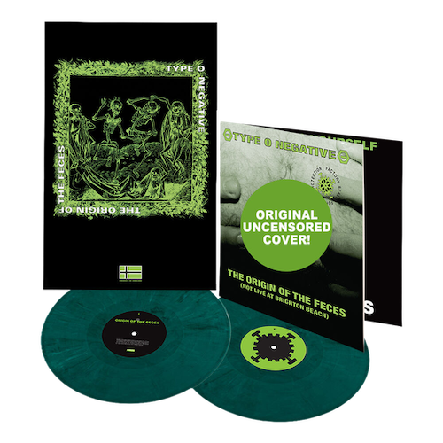 Type O Negative - The Origin of the Feces (Deluxe Edition Green & Black Mixed Color Double Vinyl)