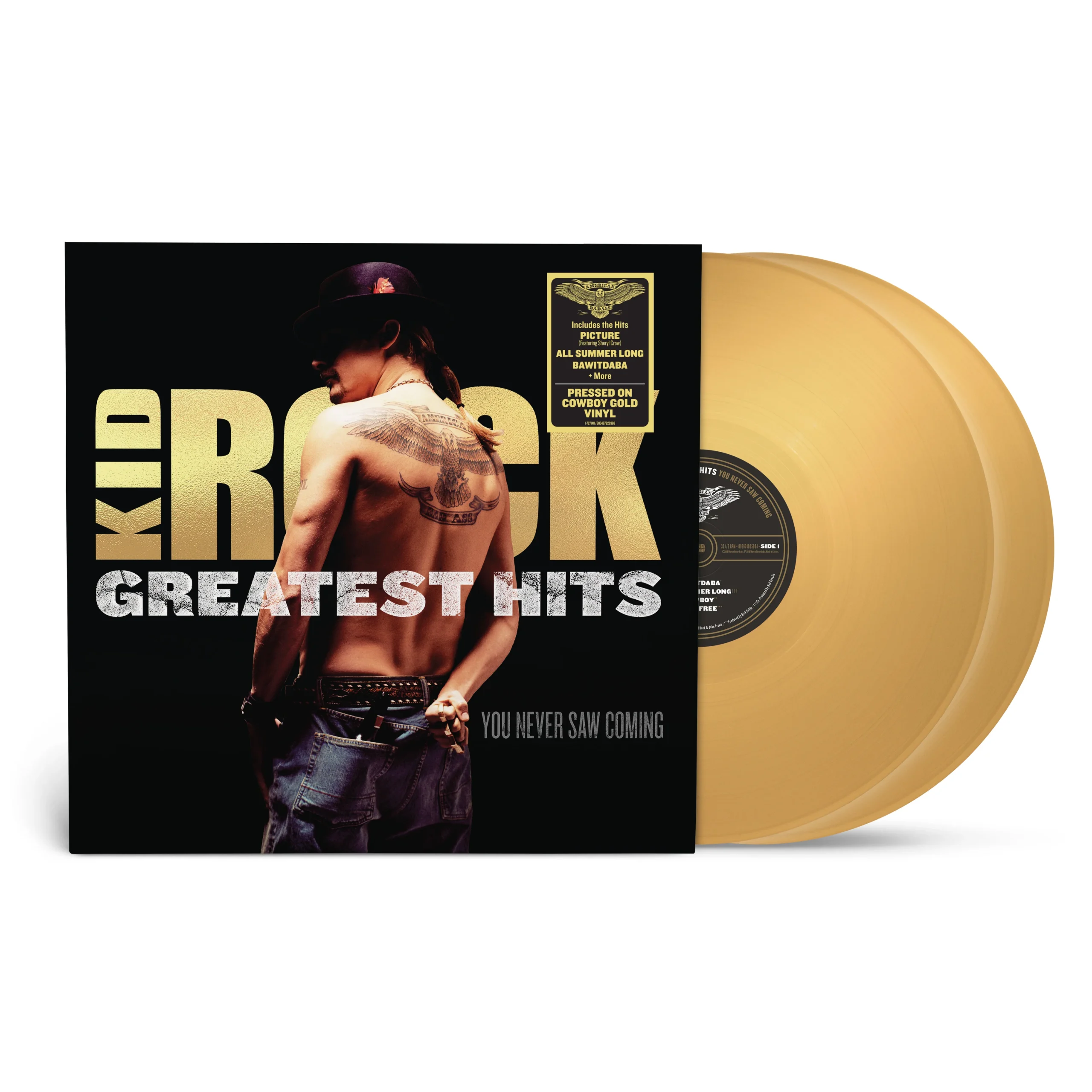 Kid Rock - Greatest Hits: You Never Saw Coming (Cowboy Gold Vinyl)